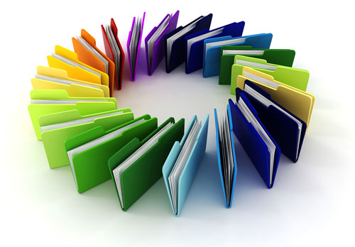 colorful Files